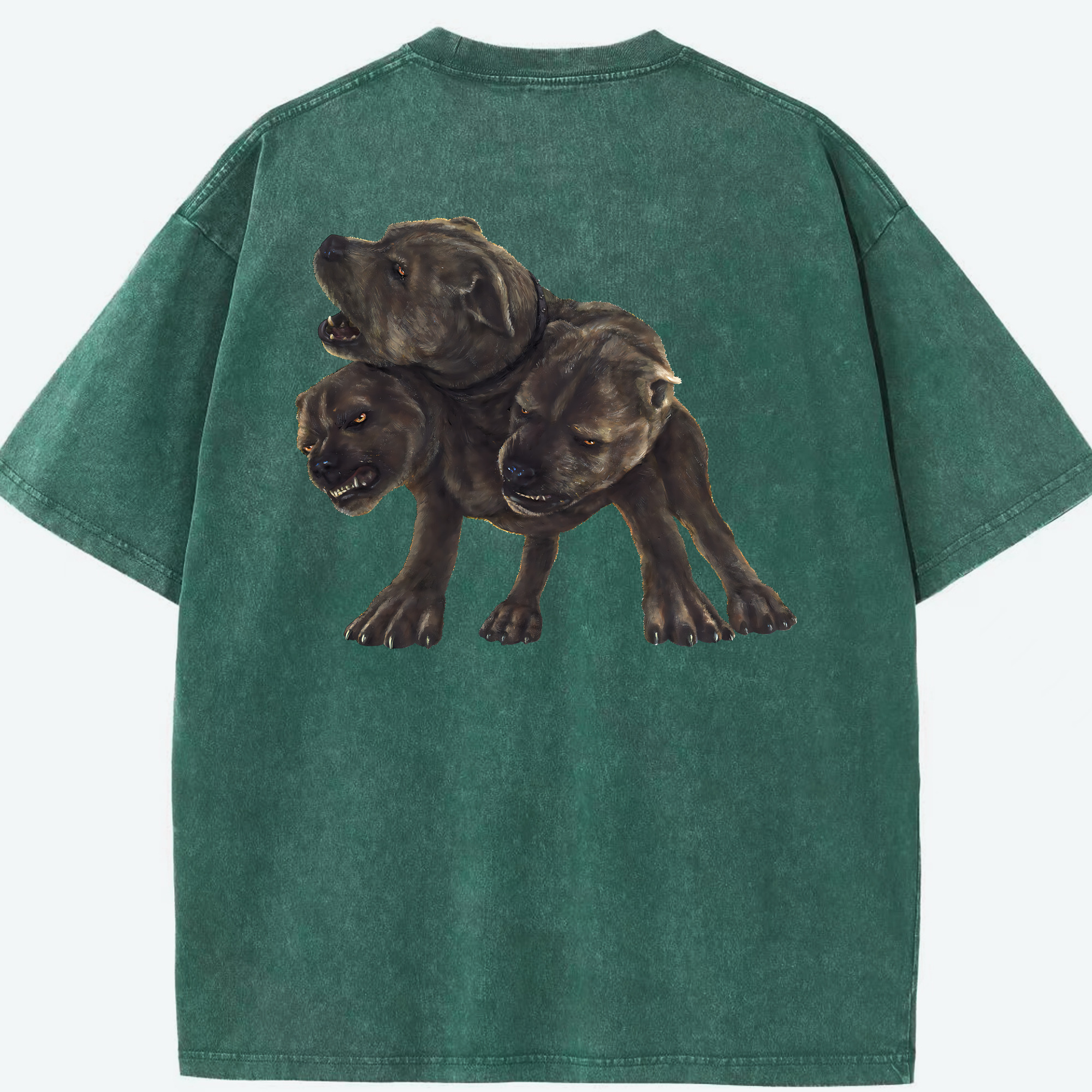 （画像用） Harry Potter ハリー・ポッターシリーズ 綿100% ヴィンテージ風 半袖Tシャツ（背面プリント）